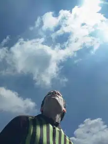 有没有人有类似的图片背景是天空但是是有一只手的情侣头像