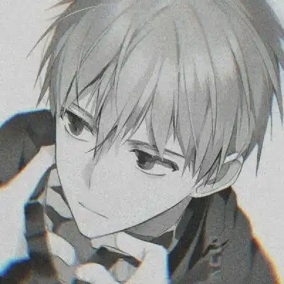 男生漫画头像黑色系轻熟