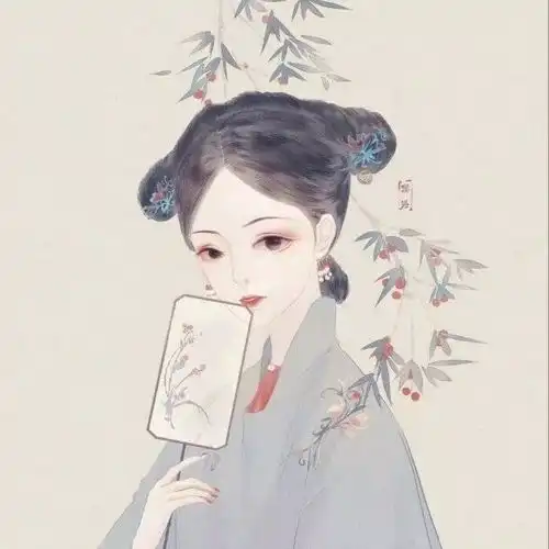 女头古风系列头像图片头