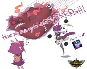 英雄联盟萌系可爱画风来袭辛德拉怒砸小安妮4