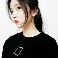 qq头像送上三张打印机举牌素材女生女神韩系