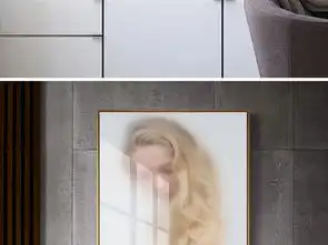 现代时尚北欧简约朦胧金发美女背影装饰画图片设计素材高清模板下载9.81mb其他大全