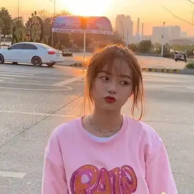 粉色系可爱女生头像