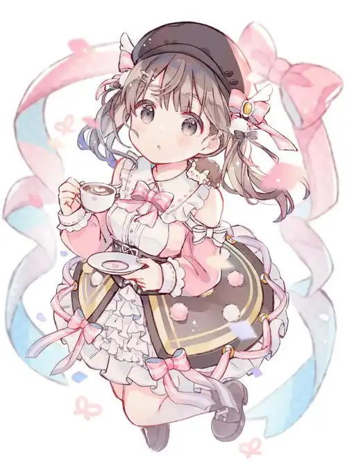 日系q版甜美动漫少女卡哇伊二次元系列