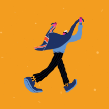 spotifycanada150人物动画