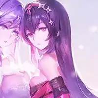 高冷百合动漫情侣头像动漫百合情侣头像一左一右