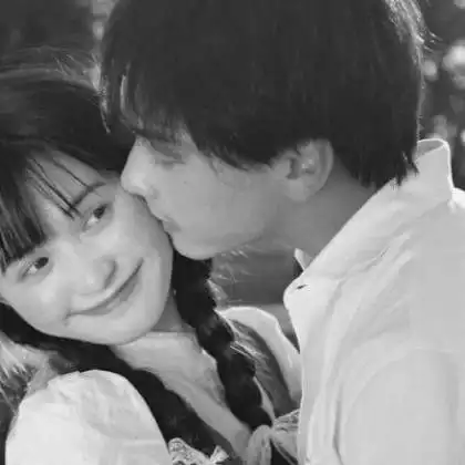 优质高清黑白情侣头像我是真的爱你