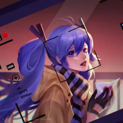 黑色系闺蜜头像二人孙尚