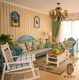 爱的味道地中海婚房欣赏效果图图片大全装修案例新浪装修家居网看图装修