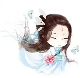 画q版萌系小女孩古风头