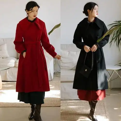 为什么你的大衣穿不出高级感这3个小思路3种示范,穿出气质美