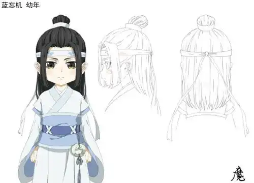 魔道祖师幼年图来袭忘机可爱阿羡乖巧,小江澄却不再傲娇
