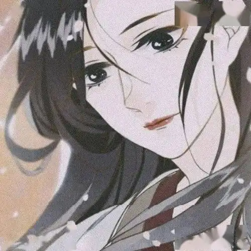 古风头像手绘男头女头故里又逢春,江南又烟雨