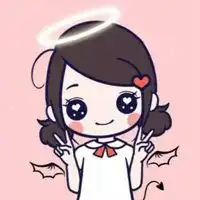 卡通卖萌女生头像可爱的