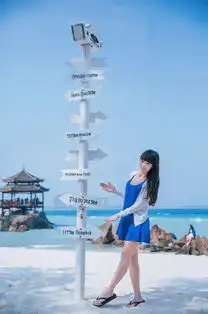 女生唯美清新头像蓝色系