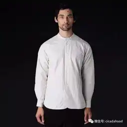 无领衬衫图鉴禁欲系男人受欢迎,离不开这一件