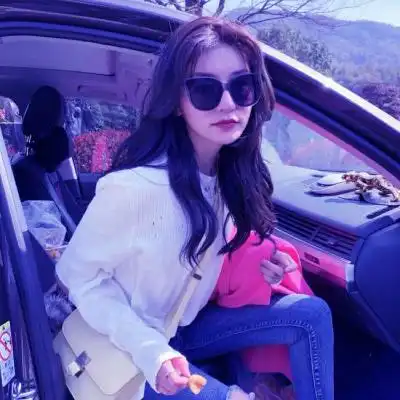 紫色的美女头像,超好看的紫色头像女生图片