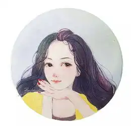 人物插画唯美系列头像