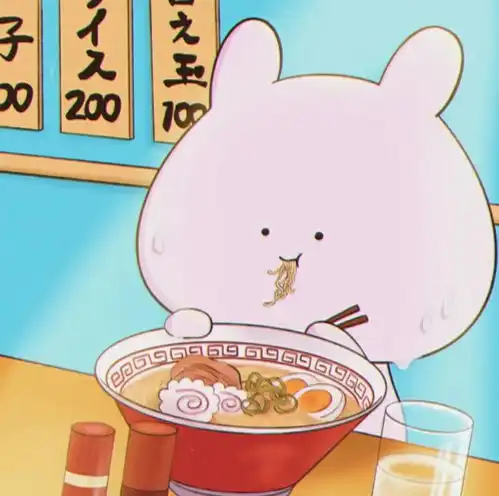 动漫头像大头兔子动漫头像