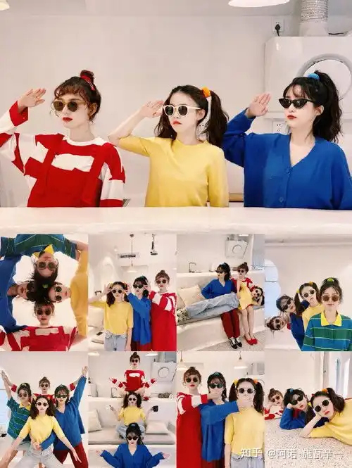 有哪些超nice的沙雕闺蜜拍照新姿势