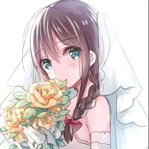 头像日系简单阳光的动漫女生头像