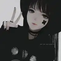 暗黑伤感头像女