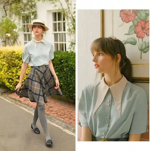 温柔高级的莫兰迪系穿搭