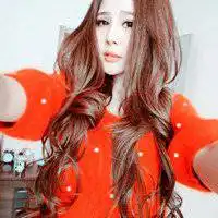 红色头像女生版个性微信头像图片大全