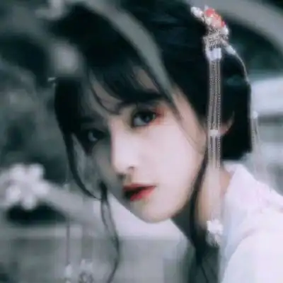 绝美冷艳系女头像哑女