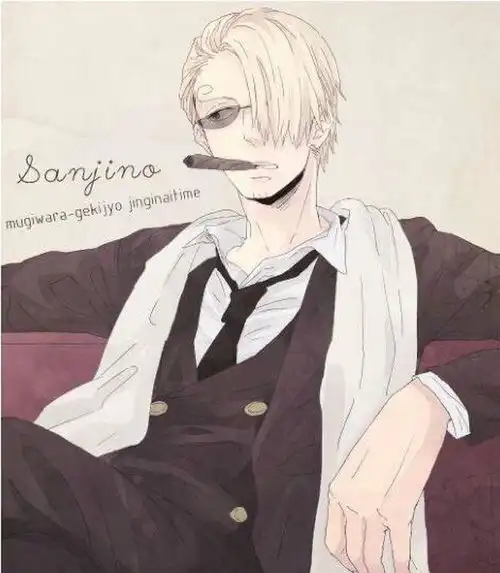 求海贼王山治的各种头像,谢谢帅气的都可以