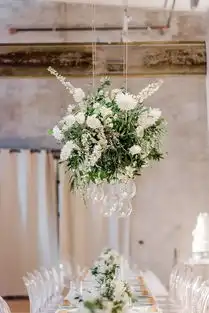 白色系婚礼花艺纯洁之美