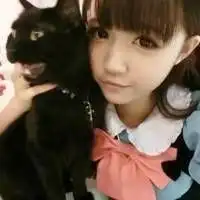 女生抹茶色系头像图片不