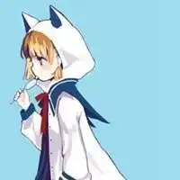 黑色男头戴帽子系列头像