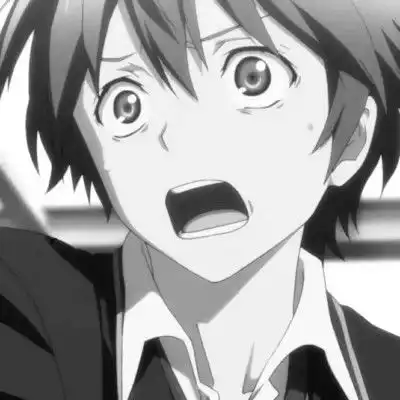 很丧很抑郁黑色系动漫头