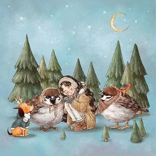 她画的每一张都是女生的梦想