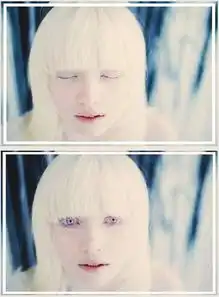 18岁雪白少女一身仙气宛如精灵,一睁开眼有天使的痕迹