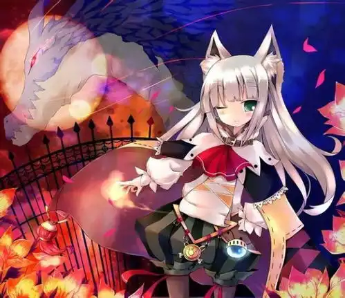 动漫头像狐狸女生可爱系