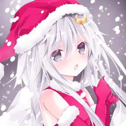 圣诞最美动漫头像之圣诞快乐鸭