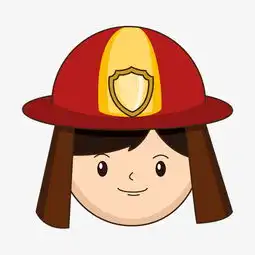 手绘卡通消防员插画图片素材其他格式下载动漫人物大全