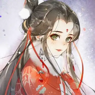 仙气古风动漫头像女公主的梦境,藏着星星湖泊一片森林