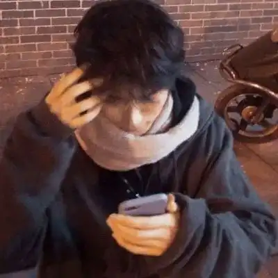 头像动漫女生头像番蓝色系ins