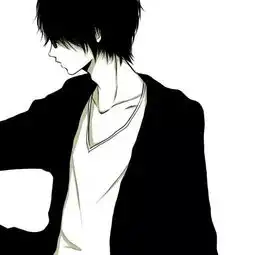 求动漫男生背影,我是渣求易画