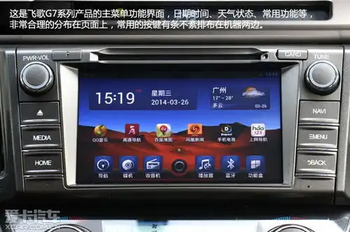 4核更流畅飞歌g7系列3g版智能车机评测