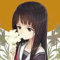 黑长直女生漫画头像微信头像图片大全