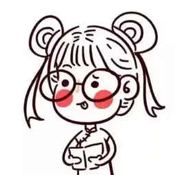 呆萌卡通大象头像天蝎