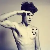 欧美黑色系头像男生头像