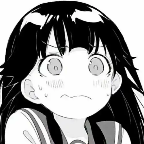 50张绝美的黑白动漫女生头像