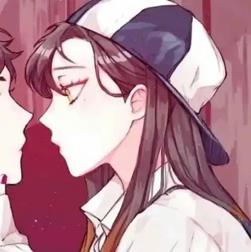 情侣头像纯色系一对搭配