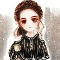 女孩微信头像可爱卡通图