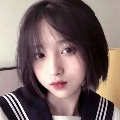 漂亮女生头像,一个人保持着可爱的模样